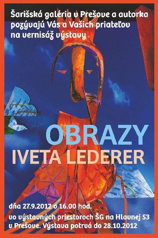 IVETA LEDERER - OBRAZY