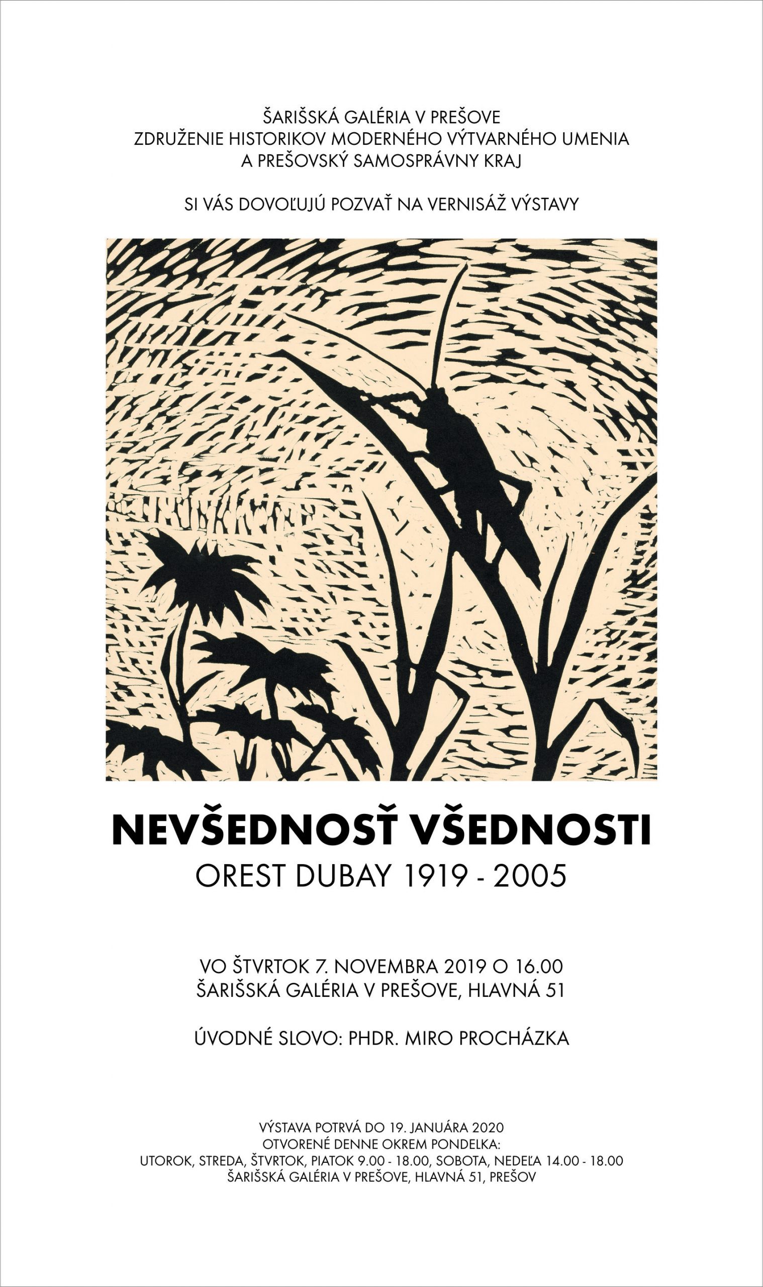 NEVŠEDNOSŤ VŠEDNOSTI - Orest Dubay 1919-2005