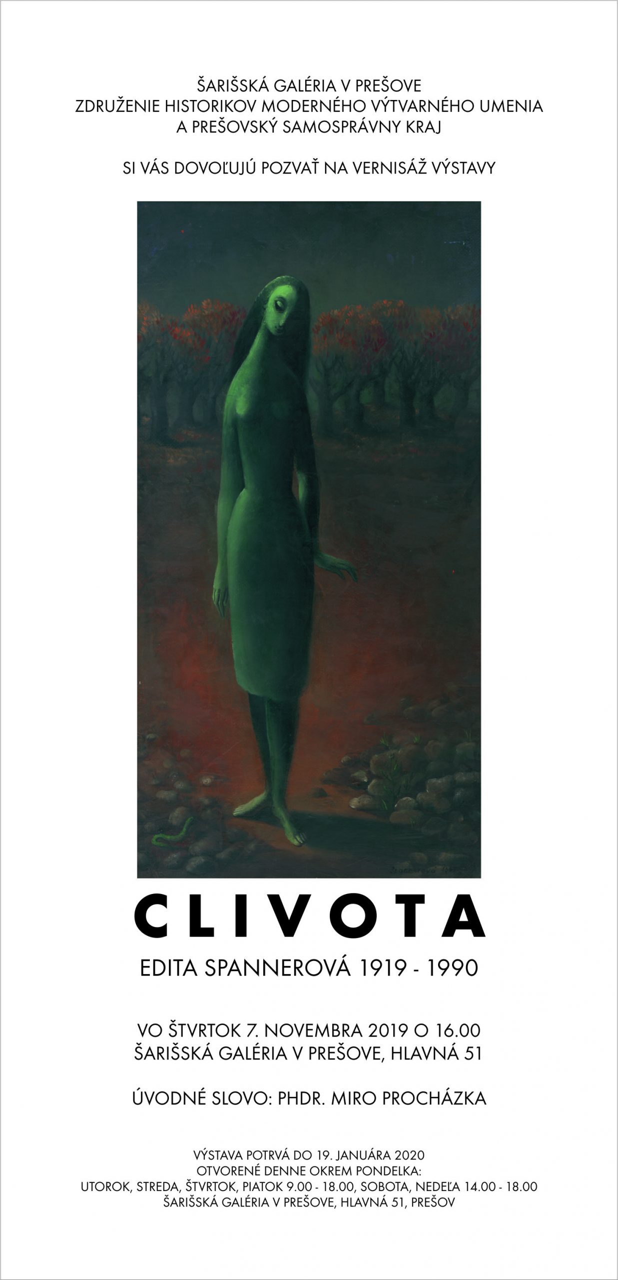 CLIVOTA - Edita Spannerová 1919 - 1990