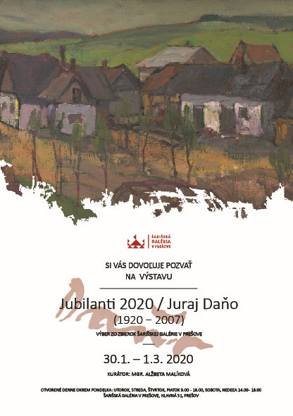 Jubilanti 2020 / Juraj Daňo (1920 – 2007)