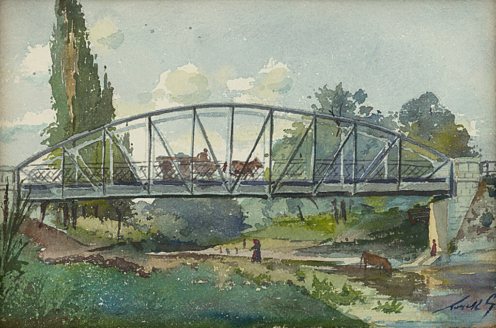 Dielo mesiaca September 2021 Július Török: Železný most nad Torysou