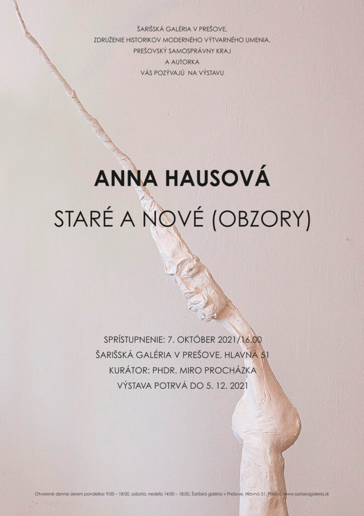 Anna Hausová: Staré a nové (obzory)