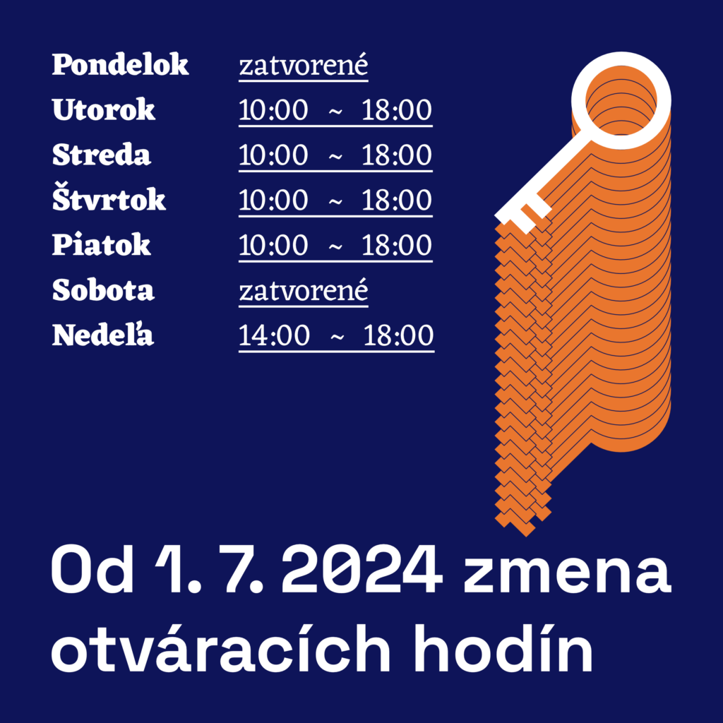 Zmena otváracích hodín galérie