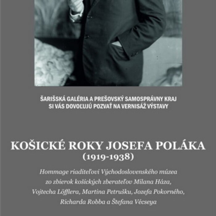 Obrázok pozvánky na vernisáž výstavy Košické roky Josefa Poláka