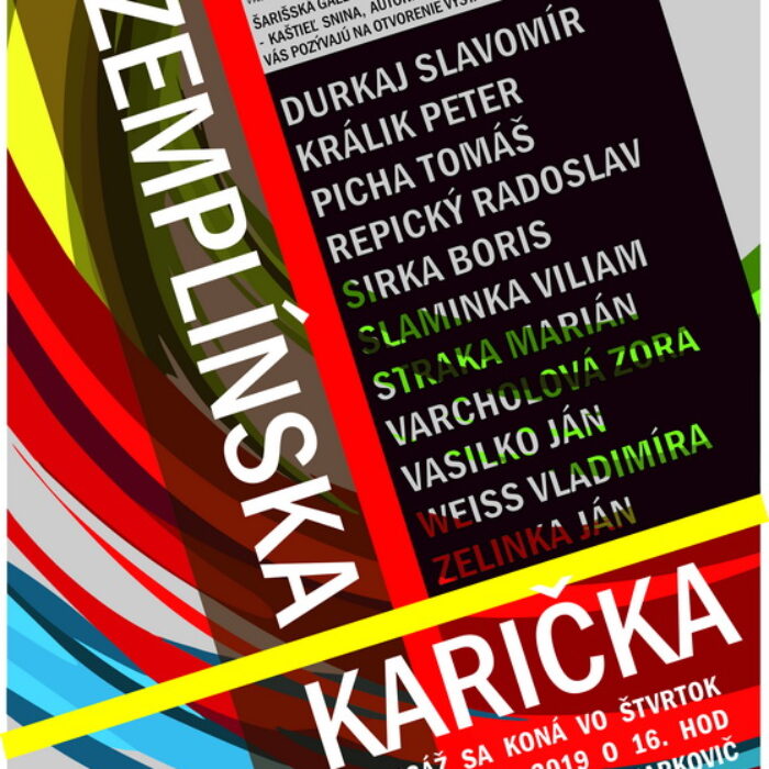Obrázok pozvánky na verznisáž Zemplínska karička