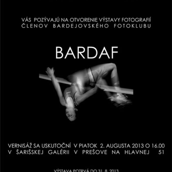 BARDAF- výstava členov Bardejovského fotoklubu