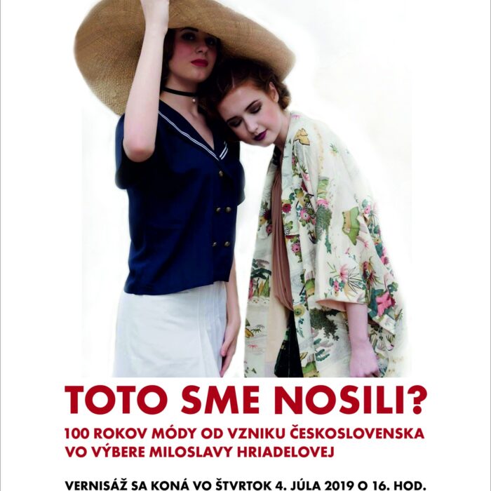 Obrázok pozvánky na verznisáž Miloslavy Hriadelovej